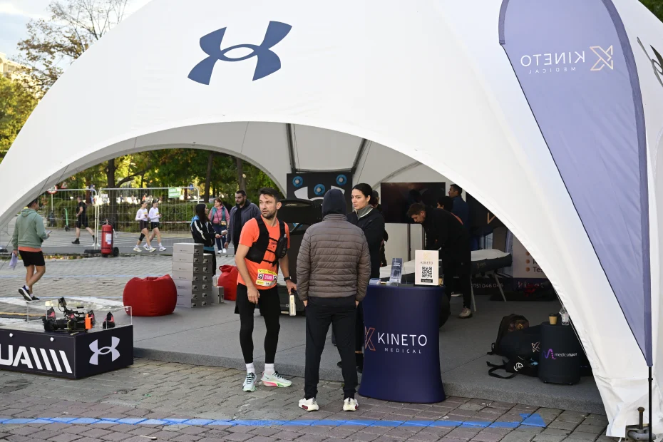 Logistică pentru evenimente - Cort DOM Under Armour